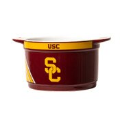 USC Trojans Cardinal SC Interlock Twist Game Time Bowl
